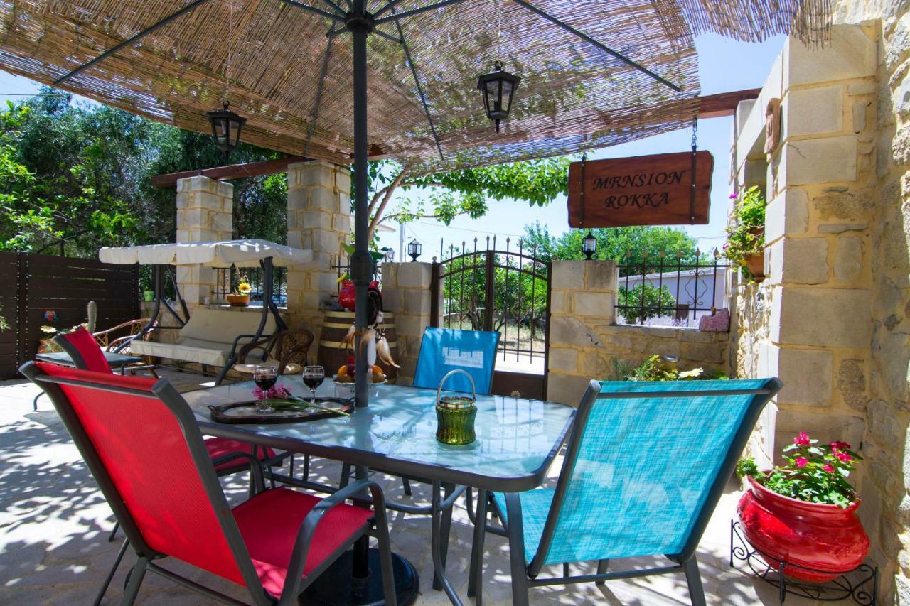 Villa Mansion Rokka Kíssamos Esterno foto